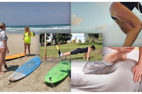 Surfing Lessons with Friendly and Experienced Instructors in Giv'at Olaga
