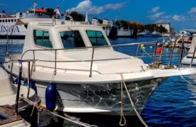 Fishing Charter in Zadar Channel on Araussa 740 Motor Yacht
