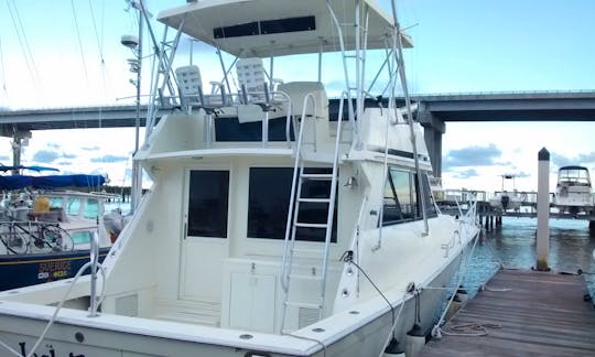 41' Viking Yacht for Harbor Cruise in Charleston