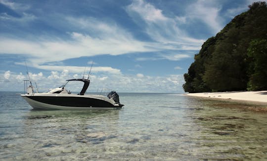 21' Yamaha SR-X Center Console Fishing Trip for 2 People in Koror City, Palau