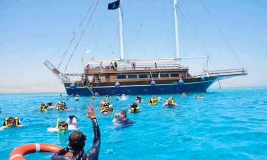 Exciting Pirate Boat Trip to Tiran Island in Sharm el sheikh, Egypt