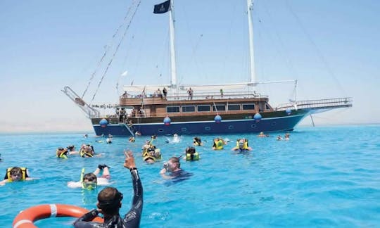 Exciting Pirate Boat Trip to Tiran Island in Sharm el sheikh, Egypt