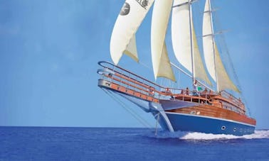 Excursion passionnante en bateau pirate sur l'île de Tiran à Charm el-Cheikh, en Égypte