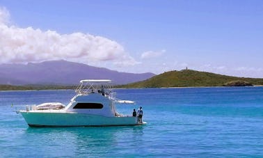 Yate de lujo Sport Flybridge de 45 pies en Fajardo