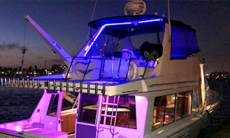 54ft Motor Yacht! BE FREE!! COME & Create New Memories That Will Last a Life Time With friends, family and loved ones!!