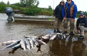 Bass Boat Fishing Trips in Northern Township, Minnesota