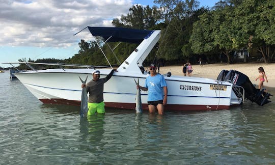 Aventura de pesca deportiva para 8 personas en el río Negro de Mauricio