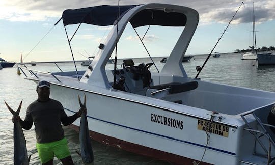 Aventura de pesca deportiva para 8 personas en el río Negro de Mauricio