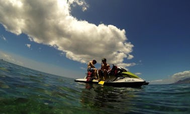 Jet Ski Snorkel Adventure from Reggae Beach to Shitten Bay