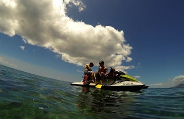 Jet Ski Snorkel Adventure from Reggae Beach to Shitten Bay