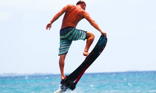 Surf the St. Kitts Sky on a Hoverboard!