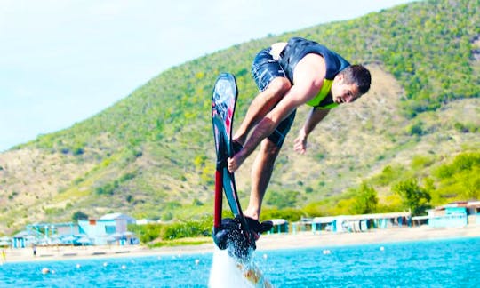 Surf the St. Kitts Sky on a Hoverboard!