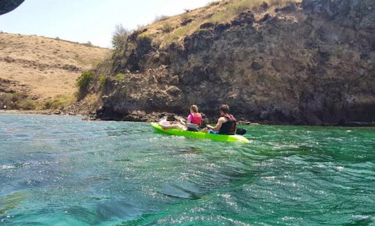 Tandem Kayak Rental on Cockleshell Bay in Saint Kitts and Nevis