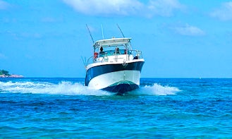 12-Person Cuddy Cabin Boat Tour and Fishing Charter in Praslin, Seychelles