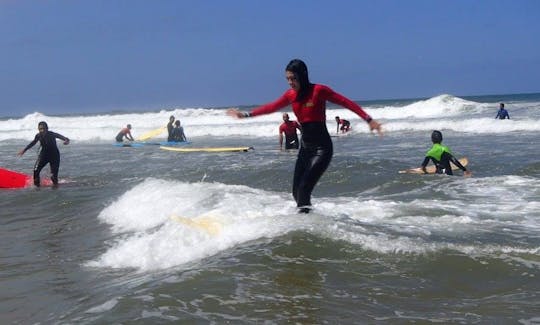 Surf Lessons with Friendly and Experienced Coach in Dar Bouazza, Morroco