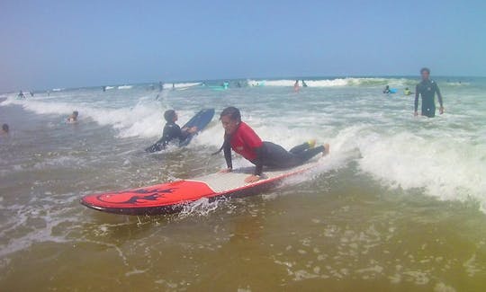Surf Lessons with Friendly and Experienced Coach in Dar Bouazza, Morroco