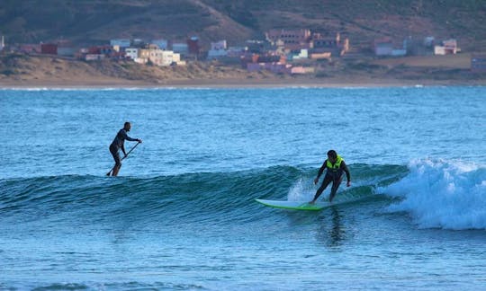 Surf Lessons on the Longest Right Hand Wave, Imsouane, Morocco