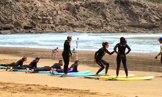 Surf Lessons on the Longest Right Hand Wave, Imsouane, Morocco