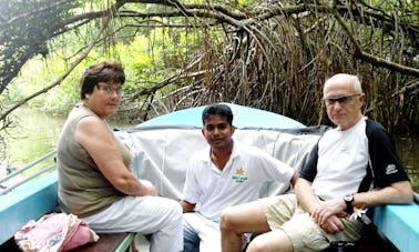 Passeio de safári de barco em Bentota 