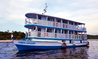 20 Person Houseboat Charter in Manaus, Brazil