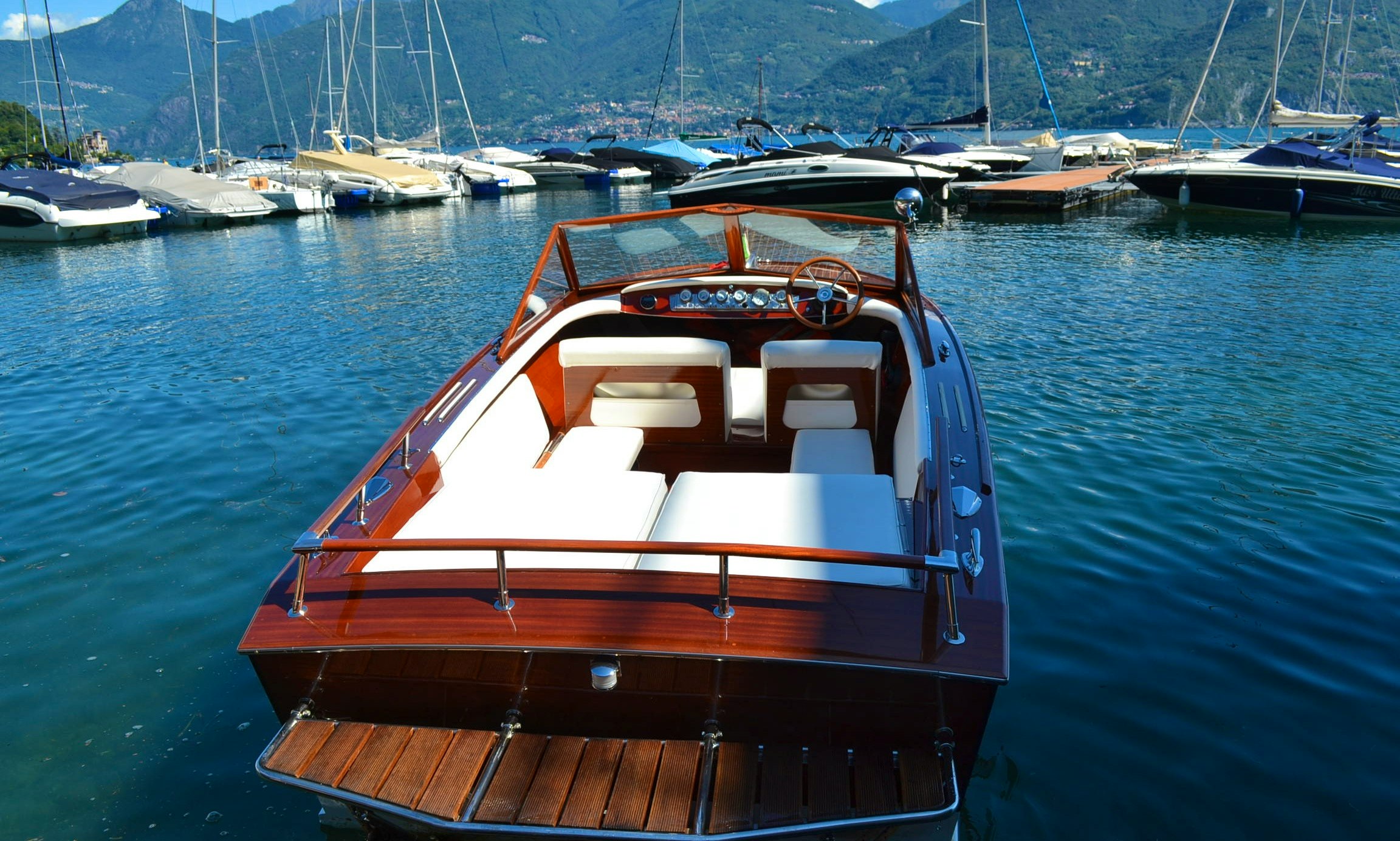 Luxury Wooden Open Boat in Menaggio | GetMyBoat