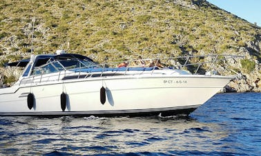 Captained Charter on 48ft ''Perseo'' Sea Ray 460  in Pollença, Illes Balears