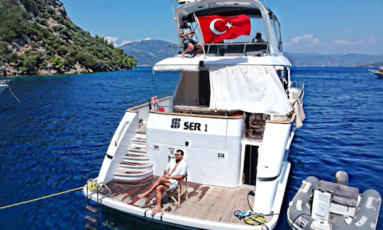 Location de Power Mega Yacht 2011 à Muğla, Turquie