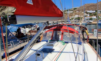 49 ft Bavaria Cruising Monohull Charter for Up to 10 People in Paros, Greece