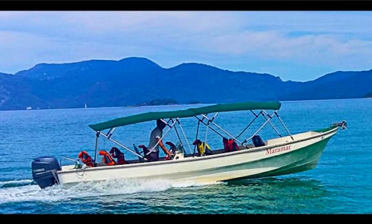 Taxi Boat Tour for 12 People to Ilha de Cataguás and ilha da Gipoia