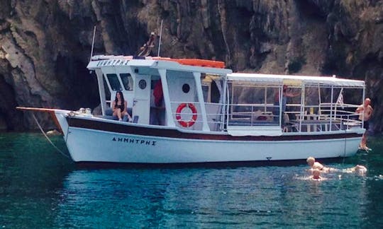Unforgettable Voyage on Famous Blue Lagoon of Neos Marmaras, Greece