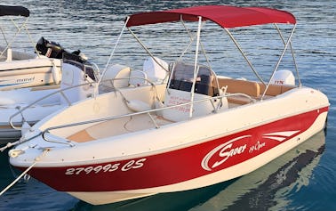 Saver 19 - Aluguel de barcos Yamaha 115 em Cres