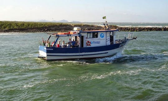 Fishing Boats Rental in Balneário Barra do Sul, Brazil for 13 People