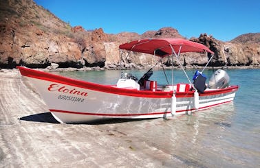 Exciting Fishing Trip on Mexican Super Panga Boat in Loreto, Baja California Sur