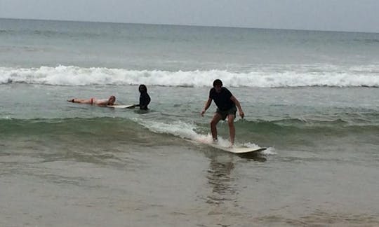 Clases de surf en Matara, Sri Lanka con Ramesh