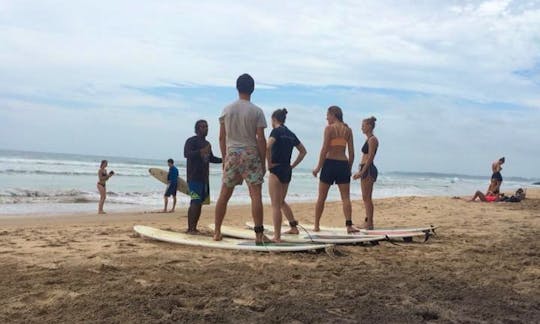 Surf Lessons in Matara, Sri Lanka with Ramesh