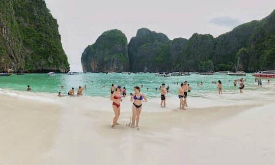 Sight Seeing - Sea Canoeing - Elephant Trekking Boat Tour on James Bond Island, Thailand