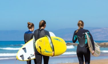 Pacote de treinamento de surf em Agadir, Marrocos