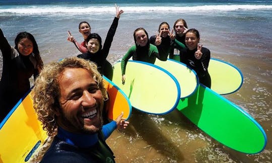 Surf Coaching Package in Agadir, Morocco