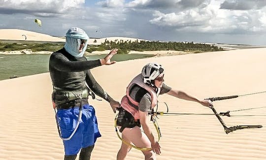 Aprende kitesurf con un instructor privado en Jericoacoara, Brasil