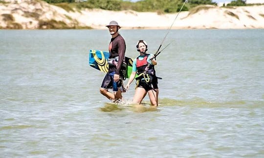 Aprende kitesurf con un instructor privado en Jericoacoara, Brasil