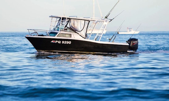 Amazing Fishing Boat Charter For 3 People In Herradura, Costa Rica