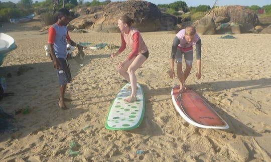 Surf Lessons with Professional Instructors in Colombo, Sri Lanka