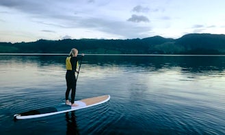 Paddle Board Adventure Tour in Rotorua, New Zealand with Professional Guides