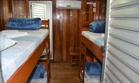 Experiencia de hotel Barco para hasta 6 noches en Mato Grosso do Sul, Brasil