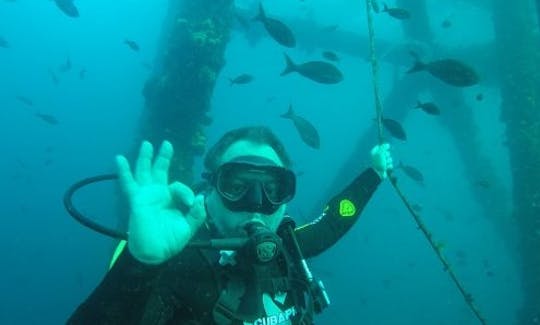 Viagem de mergulho oferecida em Piura, Perú, com instrutor profissional