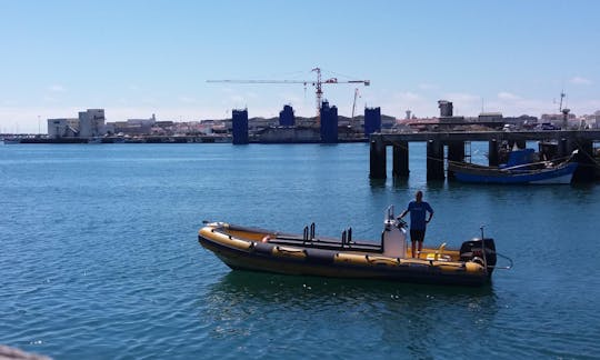 25 ft Bwa America RIB Rental for 14 People in Peniche, Portugal