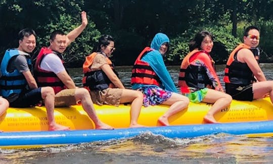 Exciting Banana Boat Ride in Aluthgama, Sri Lanka