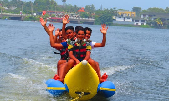 Enjoy The Water On A Banana Boat Ride In Aluthgama, Sri Lanka