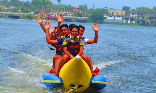 Enjoy The Water On A Banana Boat Ride In Aluthgama, Sri Lanka