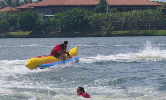 Enjoy The Water On A Banana Boat Ride In Aluthgama, Sri Lanka